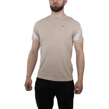 Abbigliamento Uomo Top / T-shirt senza maniche Emporio Armani EA7 3RPT03 PJ3BZ Beige