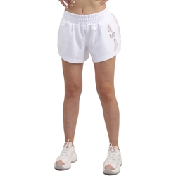 Abbigliamento Donna Shorts / Bermuda Emporio Armani EA7 3RTS62 TJLQZ Bianco