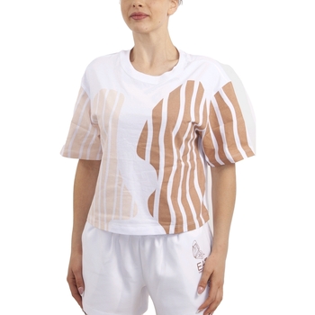 Abbigliamento Donna Top / T-shirt senza maniche EAX 3RYT07 YJG3Z Bianco