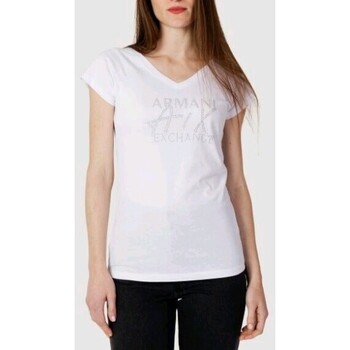 Abbigliamento Donna Top / T-shirt senza maniche EAX 3RYTBX YJG3Z Bianco