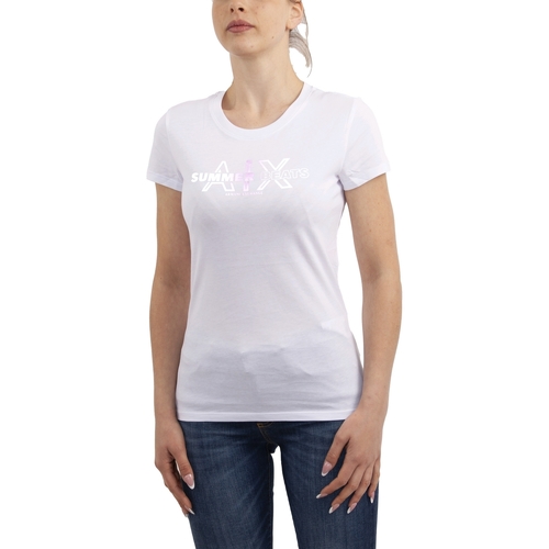 Abbigliamento Donna Top / T-shirt senza maniche EAX 3RYTCF YJ3RZ Bianco