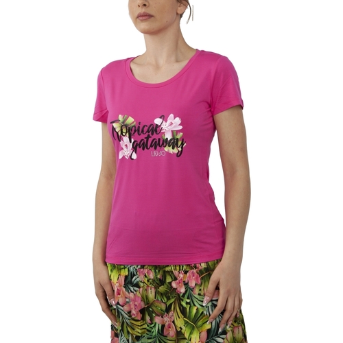 Abbigliamento Donna Top / T-shirt senza maniche Liu Jo VA3144J5360 Rosa