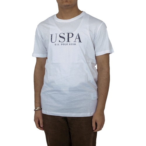 Abbigliamento Uomo Top / T-shirt senza maniche U.S Polo Assn. MICK 51520 PUPA Bianco