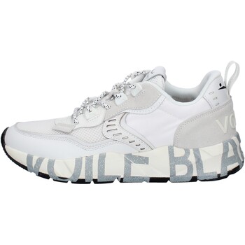 Scarpe Uomo Sneakers Voile Blanche CLUB01. Bianco