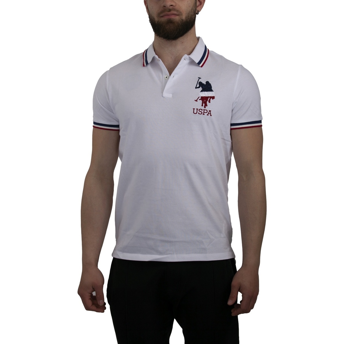 Abbigliamento Uomo Top / T-shirt senza maniche U.S Polo Assn. RALE 41029 EB38 Bianco