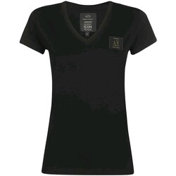 Abbigliamento Donna Top / T-shirt senza maniche EAX 8NYTNX YJG3Z Nero