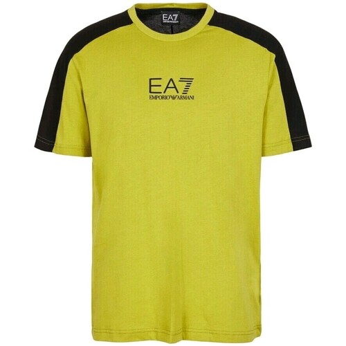Abbigliamento Uomo Top / T-shirt senza maniche Emporio Armani EA7 6RPT15 PJ02Z Giallo