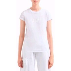 Abbigliamento Donna Top / T-shirt senza maniche EAX 3DYT11 YJG3Z Bianco
