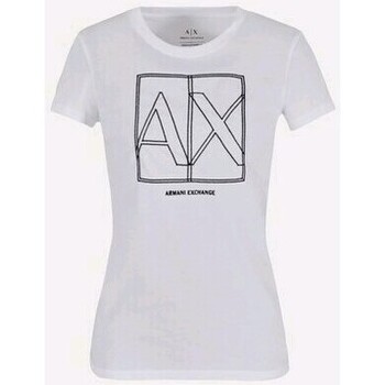 Abbigliamento Donna Top / T-shirt senza maniche EAX 3DYT38 YJ8QZ Bianco