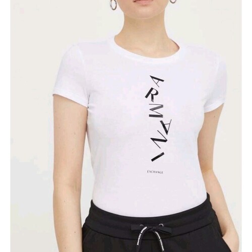 Abbigliamento Donna Top / T-shirt senza maniche EAX 3DYT49 YJG3Z Bianco