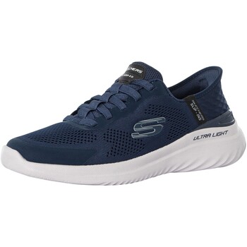 Scarpe Uomo Sneakers basse Skechers Scarpe da ginnastica emerse Slip-in Bounder 2.0 Blu