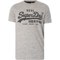 Image of T-shirt Superdry T-shirt con logo vintage
