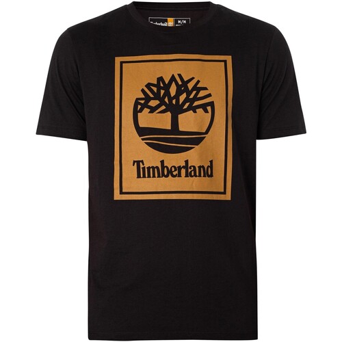Abbigliamento Uomo T-shirt maniche corte Timberland T-shirt grafica Nero