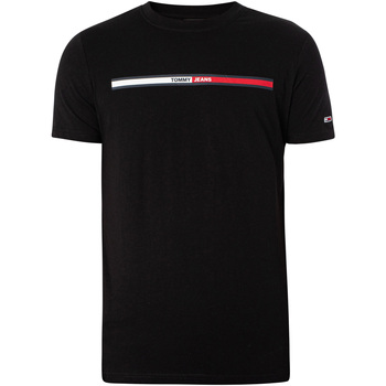 Image of T-shirt Tommy Jeans T-shirt essenziale con bandiera