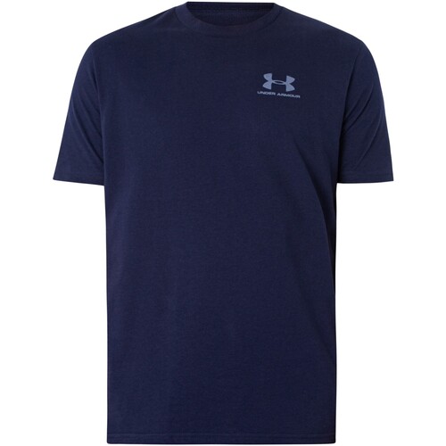 Abbigliamento Uomo T-shirt maniche corte Under Armour T-shirt a maniche corte Sportstyle sul petto sinistro Blu