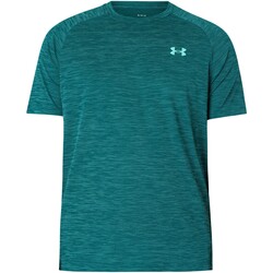 Abbigliamento Uomo T-shirt maniche corte Under Armour T-shirt tecnica a maniche corte testurizzata Verde