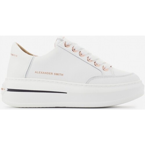 Scarpe Donna Sneakers Alexander Smith LANCASTER WOMAN TOTAL WHITE Bianco