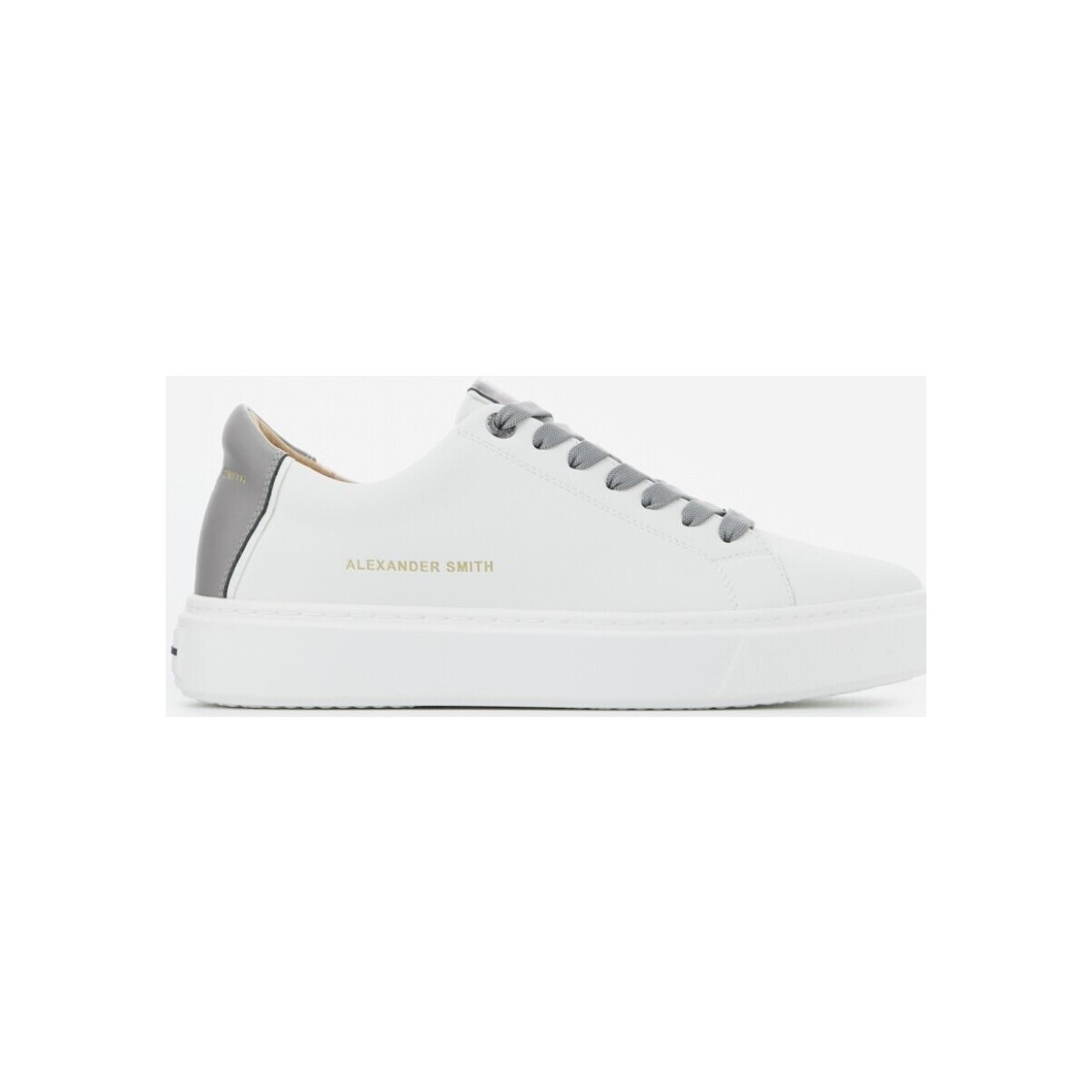 Scarpe Uomo Sneakers Alexander Smith LONDON MAN WHITE ASPHALT Bianco