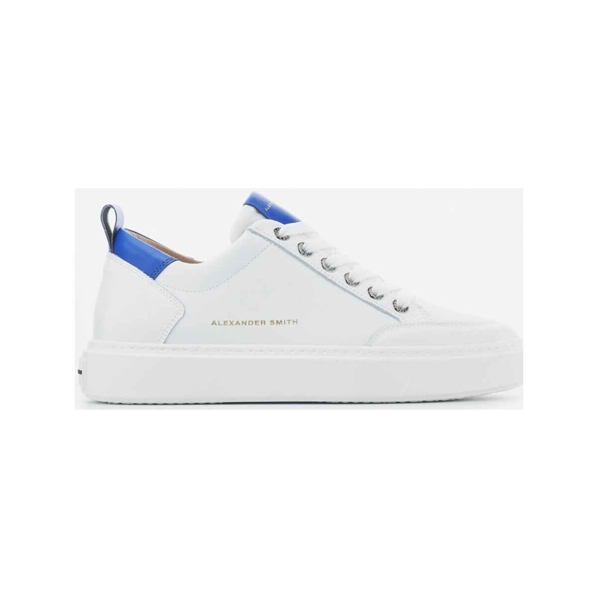 Scarpe Uomo Sneakers Alexander Smith BOND MAN WHITE BLUETTE Bianco