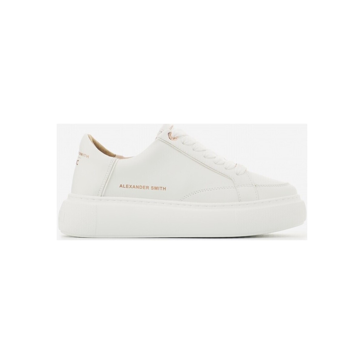 Scarpe Donna Sneakers Alexander Smith GREENWICH WOMAN TOTAL WHITE Bianco