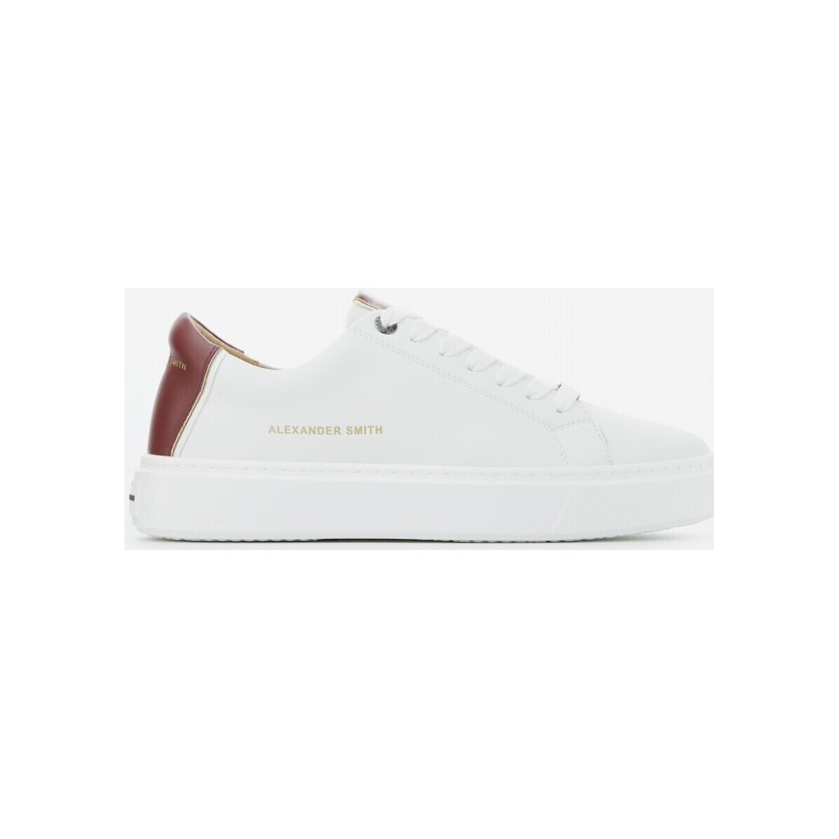 Scarpe Uomo Sneakers Alexander Smith LONDON MAN WHITE WINE Bianco