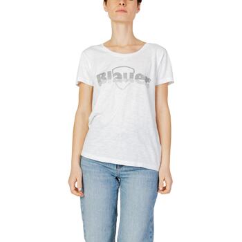 Abbigliamento Donna T-shirt maniche corte Blauer 24SBLDH02335 Bianco