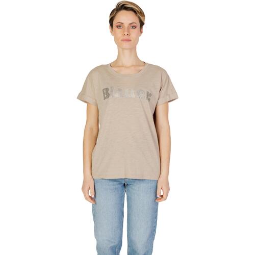 Abbigliamento Donna T-shirt maniche corte Blauer 24SBLDH02336 Beige