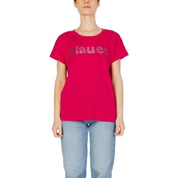 Abbigliamento Donna T-shirt maniche corte Blauer 24SBLDH02336 Rosso