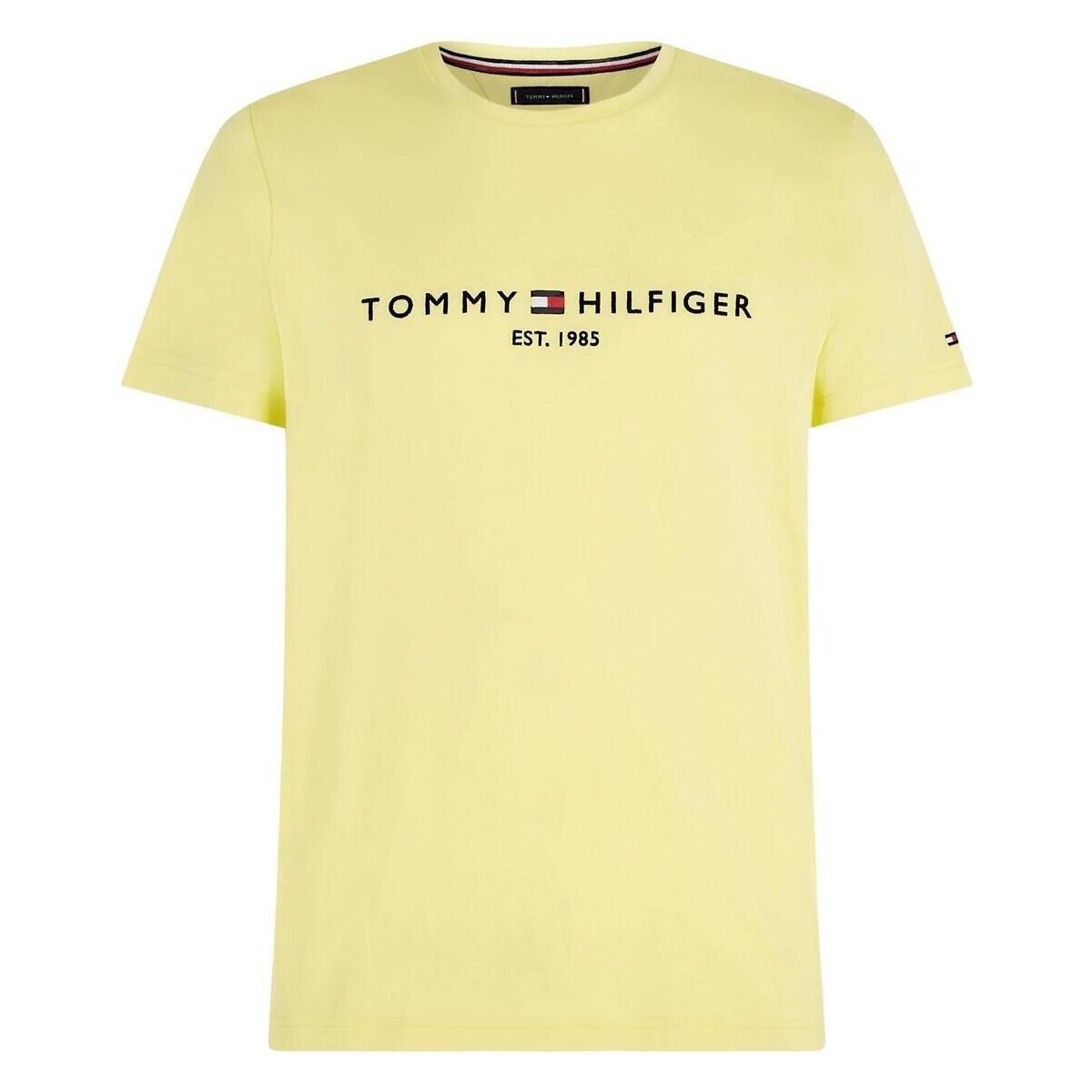 Abbigliamento Uomo T-shirt maniche corte Tommy Hilfiger  Giallo