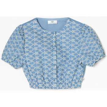 Abbigliamento Bambina Top / T-shirt senza maniche Le Temps des Cerises Top LOICIAGI Blu