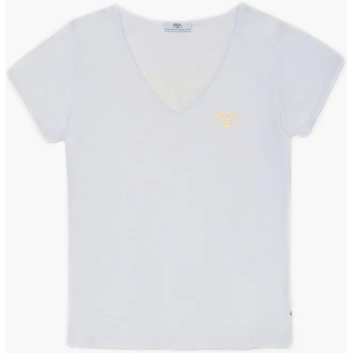 Abbigliamento Donna T-shirt & Polo Le Temps des Cerises T-shirt ISABELLA Bianco