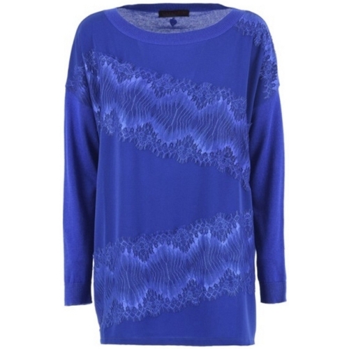 Abbigliamento Donna T-shirts a maniche lunghe Café Noir LJM313 Blu