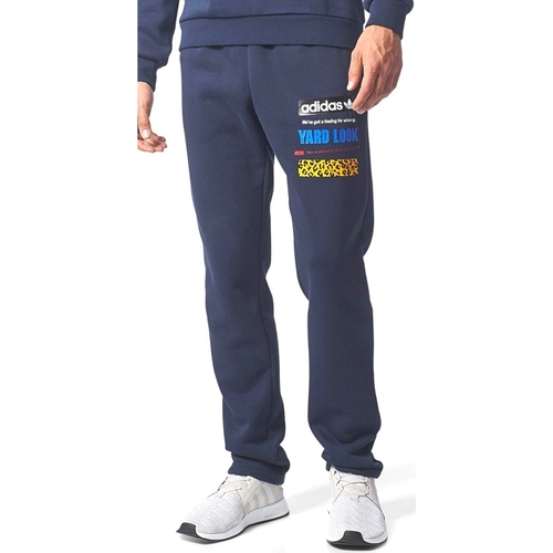 Abbigliamento Uomo Pantaloni da tuta adidas Originals BS4868 Blu