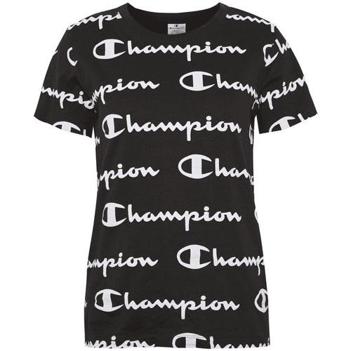 Abbigliamento Donna T-shirt maniche corte Champion 112603 Nero