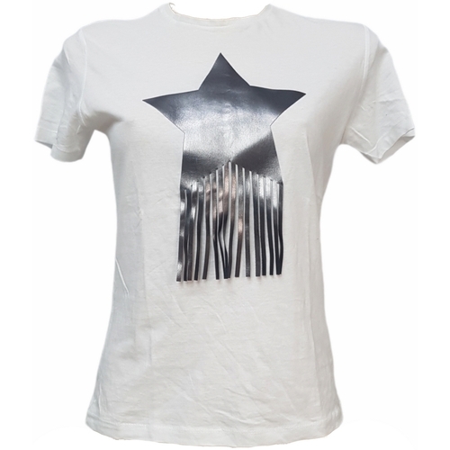 Abbigliamento Donna T-shirt maniche corte Susymix NM13 Bianco