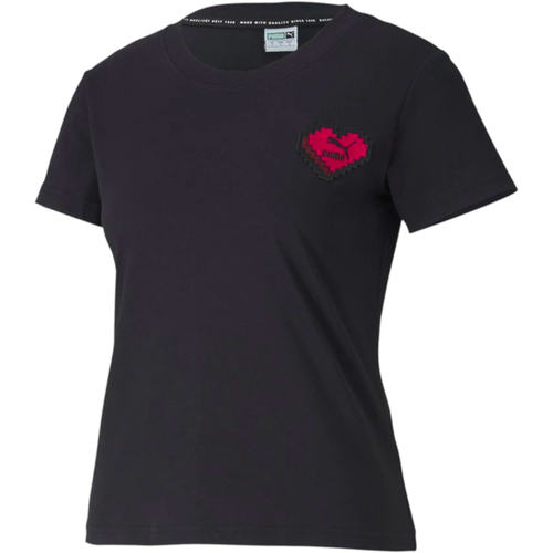 Abbigliamento Donna T-shirt maniche corte Puma 597068 Nero