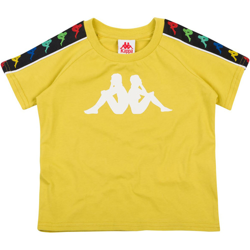 Abbigliamento Bambino T-shirt maniche corte Kappa 304KEF0-BIMBO Giallo