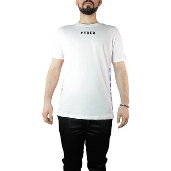 Abbigliamento Uomo T-shirt maniche corte Pyrex 40768 Bianco