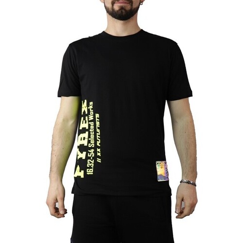 Abbigliamento Uomo T-shirt maniche corte Pyrex 40925 Nero