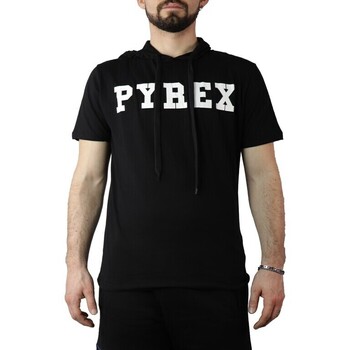 Abbigliamento Uomo T-shirt maniche corte Pyrex 40731 Nero