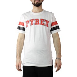 Abbigliamento Uomo T-shirt maniche corte Pyrex 40737 Bianco