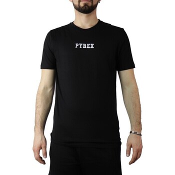 Abbigliamento Uomo T-shirt maniche corte Pyrex 40871 Nero