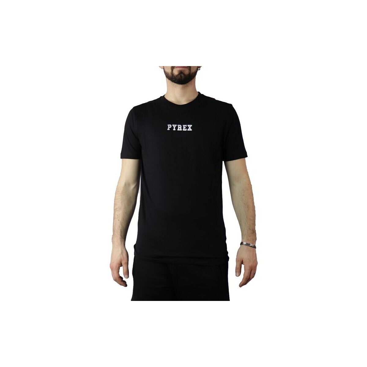 Abbigliamento Uomo T-shirt maniche corte Pyrex 40871 Nero