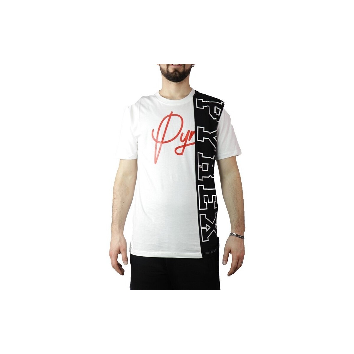 Abbigliamento Uomo T-shirt maniche corte Pyrex 40782 Bianco