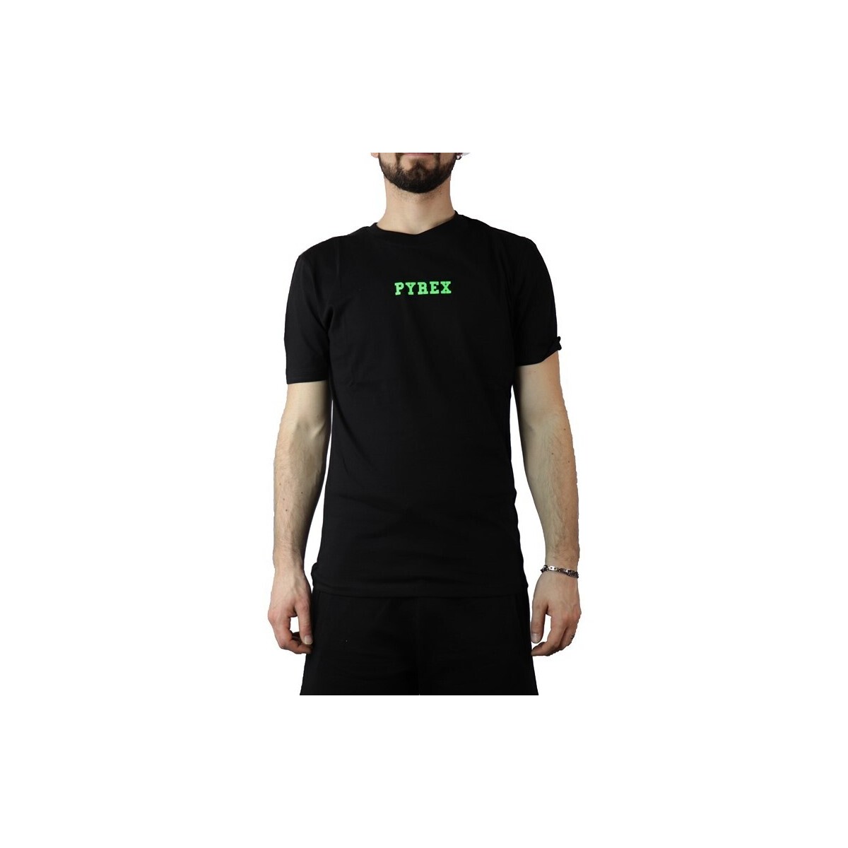 Abbigliamento Uomo T-shirt maniche corte Pyrex 40893 Nero