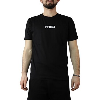 Abbigliamento Uomo T-shirt maniche corte Pyrex 40898 Nero