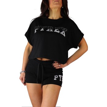 Abbigliamento Donna T-shirt maniche corte Pyrex 40854 Nero