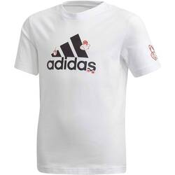 Abbigliamento Bambino T-shirt maniche corte adidas Originals FM4473 Bianco