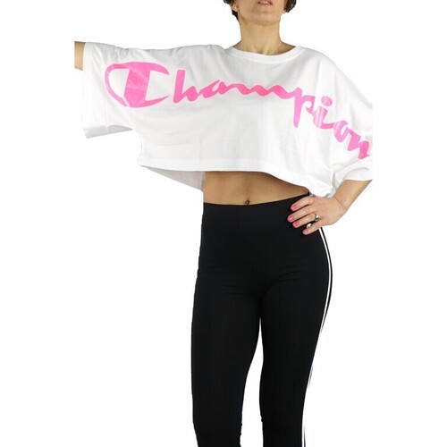Abbigliamento Donna T-shirt maniche corte Champion 112753 Bianco