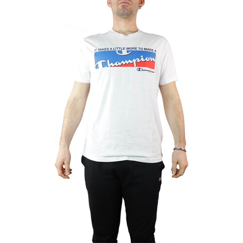 Abbigliamento Uomo T-shirt maniche corte Champion 214305 Bianco